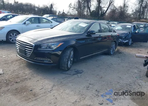 2017 Genesis G80 3.8 from USA, damaged, VIN KMHGN4JE9HU206242
